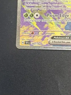 Pokemon TCG Iron Leaves EX Scarlet & Violet Temporal Forces 203/162 English - Image 5