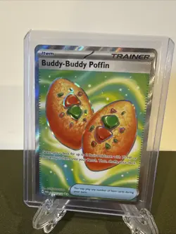 Pokemon TCG Mega Evolution Buddy-Buddy Poffin 167/132 NM - Image 1