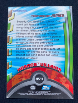 Topps - Pokemon - James - Non Holo - HV4 Blue Label - Team Rocket (MP) - Image 2
