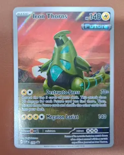 Pokemon TCG Iron Thorns SVP 098 - Black Star Promo Holo Rare NM/M Pack Fresh - Image 1