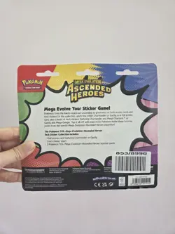 Pokemon Ascended Heroes Tech Sticker Pack Gastly INHAND ✅ - Image 2