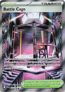 POKEMON Battle Cage - #116/094 Holo ME02: Phantasmal Flames NM - Image 1