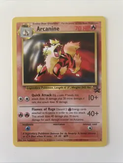 Pokemon TCG Arcanine Black Star Promos #6 - Image 1