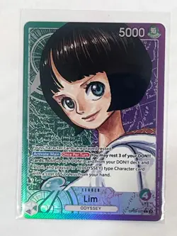 ONE PIECE TCG: Lim OP09-022 Leader (Parallel) Alt Art English NM - Image 1