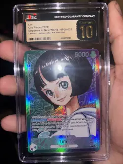 Lim OP09-022 Leader ALT Art Parallel CGC PRISTINE 10 - Image 2