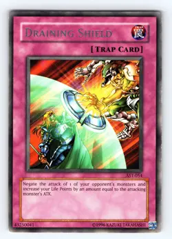 Yugioh Draining Shield AST-054 Rare - VLP-NM 💎 - Image 1