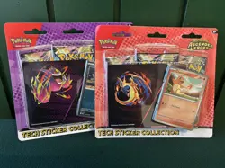 2x Pokemon TCG Mega Evolution Ascended Heroes Tech Sticker Collection Free Post - Image 1