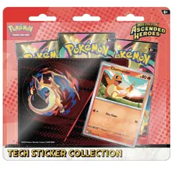 Pokemon TCG Mega Evolution Ascended Heroes - Tech Sticker Collection Charmander - Image 1