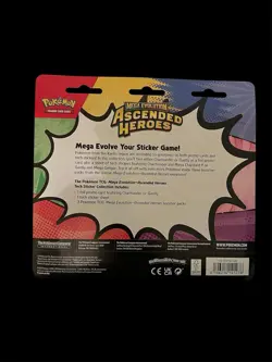 Pokemon Mega Evolution Ascended Heroes Tech Sticker Collection Charmander TCG - Image 2