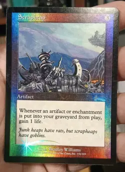 MTG Scrapheap Urza's Legacy Foil LP - Image 1