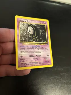 Unown [A] 33/75 Neo Discovery Regular LP - Image 3