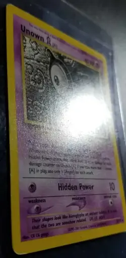 Unown [A] 33/75 Neo Discovery Regular LP-/ MP - Image 3