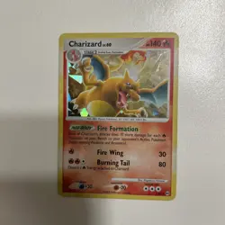 Pokemon TCG Charizard (Platinum Arceus 1/99) Cracked Ice Holo Bleed MP/PL - Image 3
