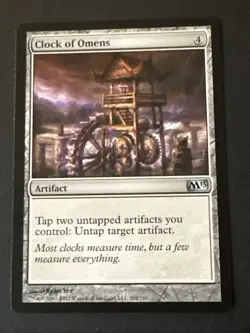 Clock Of Omens X1 M13 NM Condition See Front/back Pics - Image 1