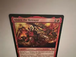 1x MTG Kharn the Betrayer - Universes Beyond: Warhammer 40,000 (40K) #79 - Magic - Image 3