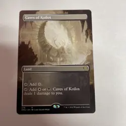 Caves of Koilos (Borderless) Dominaria United #378 Rare - Image 1