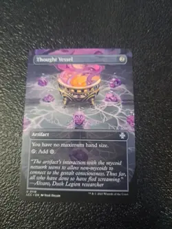 MTG - Thought Vessel (Borderless) - Commander: the Lost Caverns of Ixalan - LP - Image 1