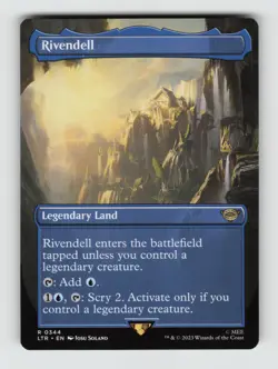 Rivendell (Borderless)*Non-Foil* LTR 344 NM - Image 1