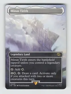 Minas Tirith (0420) (Borderless)*Non-Foil* LTR 420 NM - Image 1