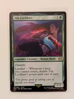 Magic: The Gathering MTG FINAL FANTASY #206 Tifa Lockhart - Image 1