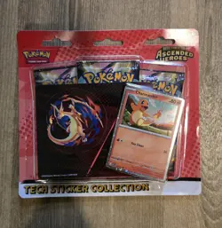 Pokemon TCG ASCENDED HEROES 3-Pack Blister Charmander Promo SEALED - Image 1