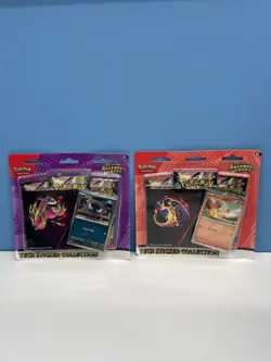 Pokemon TCG Ascended Heroes Tech Sticker Collection - Red + Purple - Image 2