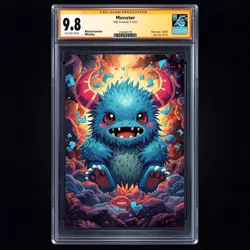 Pokemon Mystery Slab bewertete Karte CGC 9 Oder Hoher Garantiert - Nur CGC - Image 1