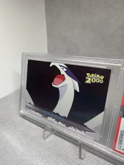 2000 TOPPS POKEMON THE MOVIE 2000 44 LUGIA REVEALED FOIL PSA 9 - Image 2