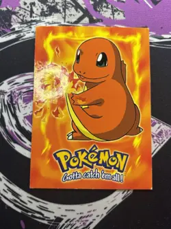#04 Charmander - Pokemon Topps 1999 E4 of 12 Non-Holo - Image 1