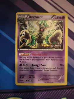 XY Black Star Promos Trevenant XY94 Breakpoint Staff Prerelease - Image 1