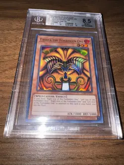 2023 Yu-Gi-Oh! LOB Exodia/Forbidden One 25th Anniv. Edt. #EN124 Beckett BGS 8.5 - Image 1