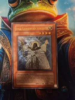Yu-Gi-Oh Lyla, Lightsworn Sorceress - Ultimate Rare LODT-EN019 Unlimited, MP - Image 1