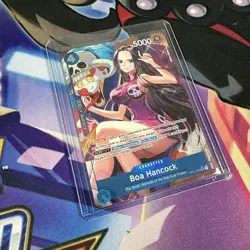 One Piece Boa Hancock OP01-078 Alternate Art PRB-01 NM ENGLISH - Image 2