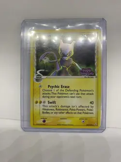 NM Mewtwo (24/110) EX Holon Phantoms Stamped Reverse Holo Delta Pokemon Card - Image 5
