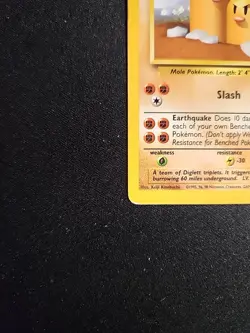 Dugtrio - 19/102 -LP- Pokemon Base Set Unlimited Rare Card WOTC - Image 4