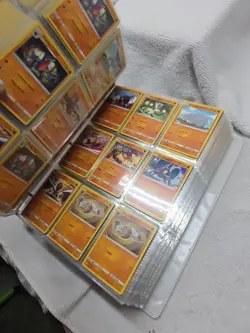 Pokemon HUGE Card Lot! Large Binder Full And Loose Cards On Top! 2015-2020 - Image 2