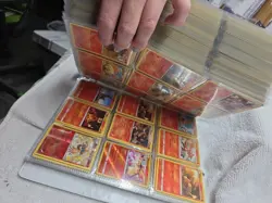 Pokemon HUGE Card Lot! Large Binder Full And Loose Cards On Top! 2015-2020 - Image 3