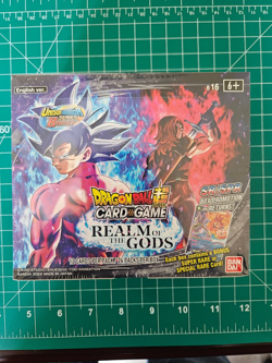Dragon Ball Super Card Game REALM OF THE GODS Booster Box (24 Packs) SEALED - Image 1