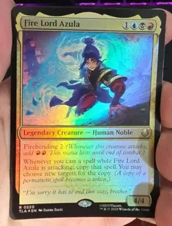 MTG Fire Lord Azula #220 Foil Rare Legendary Creature Avatar The Last Airbender - Image 3