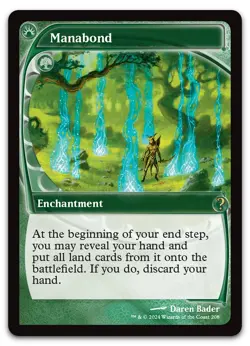 Manabond (Future Sight) #208 (NM) Mystery Booster 2 MB2 Magic MTG - Image 1