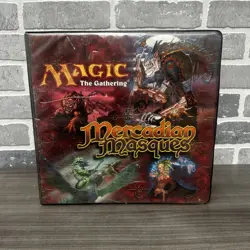 Magic the Gathering Mercadian Masques Ultra Pro 3-Ring Binder Only - Image 1