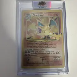 Charizard Pokemon 2021 Celebrations Classic Coll 4/102 Base Set Holo 🔥🔥 - Image 1