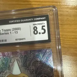 Pokemon 2000 Topps Chrome Pokemon Series 1 #13 Weedle- NM/MINT - CGC 8.5 Chrome - Image 4