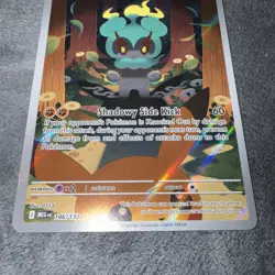 Marshadow IR 146/132 Pokemon Mega Evolution (Near Mint) Illustration Rare Pika - Image 3