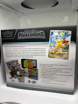 Pokemon TCG Paldea Evolved Elite Trainer Box ETB Sealed - Image 5