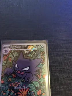 Pokemon Haunter Illustration Rare 027 Black Star Promo Me: Mega Evolution Holo - Image 4
