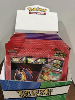 Pokemon TCG: Mega Evolution Ascended Heroes Tech Sticker Collection Charmander💥 - Image 2