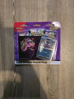 POKEMON TCG Ascended Heroes 3-pack Blister Gastly Promo SEALED - Image 1