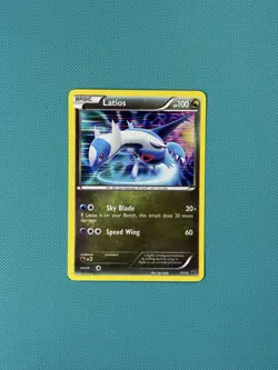 (LP) Latios 10/20 Dragon Vault Holo B&W Pokemon Mid Era Vintage - Image 1