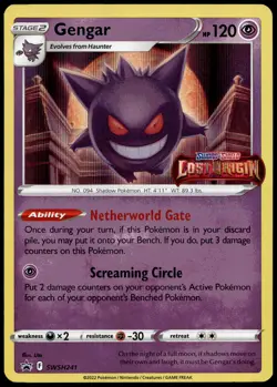 Gengar - (Prerelease) Promo SWSH: Sword & Shield Promo Cards SWSH241 NM - Image 1